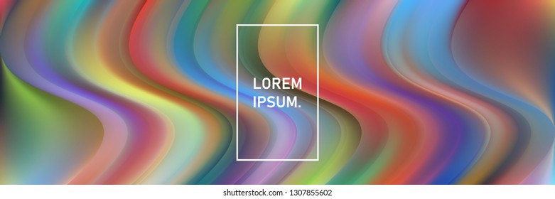 Colorful abstract background with place for text. Abstract modern background with liquid paint for brochures, flyers, banners, covers, notebooks, business cards, posters and backdrops. EPS10