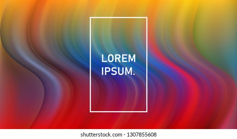 Colorful abstract background with place for text. Abstract modern background with liquid paint for brochures, flyers, banners, covers, notebooks, business cards, posters and backdrops. EPS10
