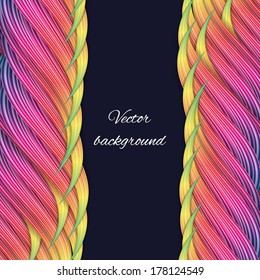 Colorful abstract background with place for your text. Vector illustration.