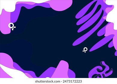 Colorful abstract background, presentation background, zoom background