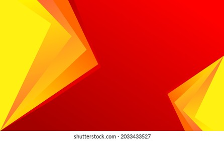 Triángulo aleatorio de fondo colorido abstracto, ilustración vectorial simple y fría