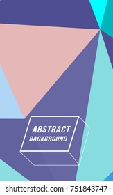 colorful Abstract background series. Use for modern design, cover, template, decorated, brochure, flyer.