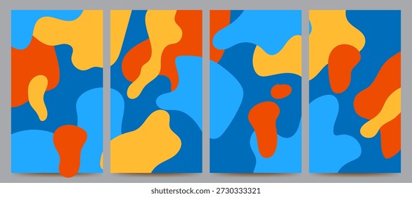 colorido abstrato fundo definir design para banner, cartaz, modelo, brochura, folheto, etc