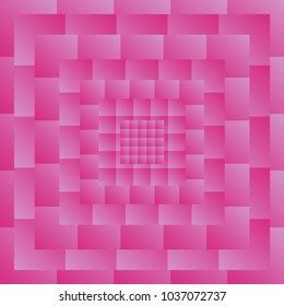 Colorful abstract background. Smooth gradient with infinity of squares (rectangles). Seamless vibrant pattern, abstraction. Vector cover for poster, card template, annual report, website, banner.