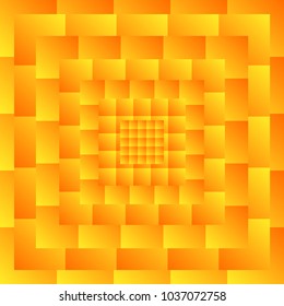 Colorful abstract background. Smooth gradient with infinity of squares (rectangles). Seamless vibrant pattern, abstraction. Vector cover for poster, card template, annual report, website, banner.