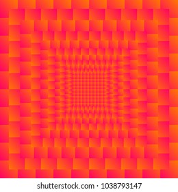 Colorful abstract background. Smooth gradient with infinity of squares (rectangles). Seamless vibrant pattern, abstraction. Vector cover for poster, card template, annual report, website, banner.