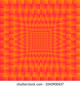Colorful abstract background. Smooth gradient with infinity of squares (rectangles). Seamless vibrant pattern, abstraction. Vector cover for poster, card template, annual report, website, banner.