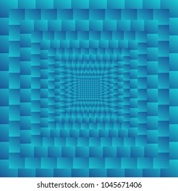 Colorful abstract background. Smooth gradient with infinity of squares (rectangles). Seamless vibrant pattern, abstraction. Vector cover for poster, card template, annual report, website, banner.