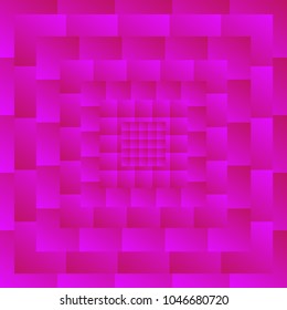Colorful abstract background. Smooth gradient with infinity of squares (rectangles). Seamless vibrant pattern, abstraction. Vector cover for poster, card template, annual report, website, banner.
