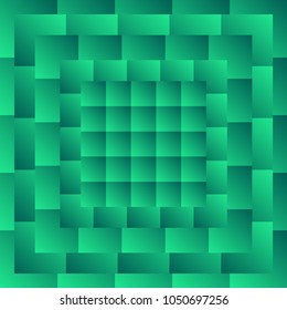 Colorful abstract background. Smooth gradient with infinity of squares (rectangles). Seamless vibrant pattern, abstraction. Vector cover for poster, card template, annual report, website, banner.