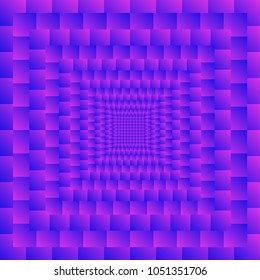 Colorful abstract background. Smooth gradient with infinity of squares (rectangles). Seamless vibrant pattern, abstraction. Vector cover for poster, card template, annual report, website, banner.