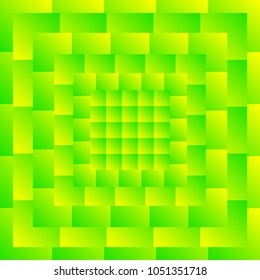 Colorful abstract background. Smooth gradient with infinity of squares (rectangles). Seamless vibrant pattern, abstraction. Vector cover for poster, card template, annual report, website, banner.