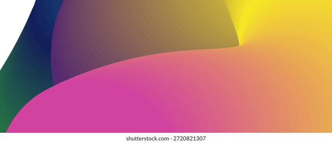 Plano de Fundo Abstrato Colorido com Formas de Gradiente Suave