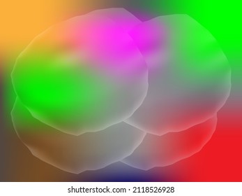 colorful abstract background with soft circle effect