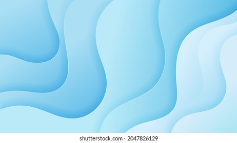 Colorful abstract background with soft gradient color and dynamic shadow. Vector background for wallpaper. Eps 10