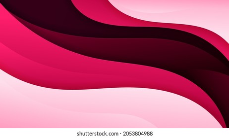 Colorful abstract background with soft gradient color and dynamic shadow. Vector background for wallpaper. Eps 10