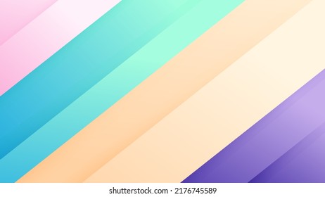 Colorful abstract background with soft gradient and overlap layer .Vector background for wallpaper. Eps 10