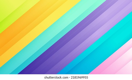 Farbiger abstrakter Hintergrund mit weichem Farbverlauf und überlappender Ebene. Vektorhintergrund für Tapete, Banner, Hintergrund. EPS10