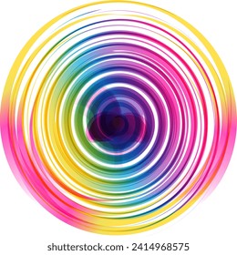 
colorido fondo abstracto para destacar. Espiral arcoiris