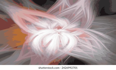 Colorful abstract background with swirls desktop wallpapers | Tropical exotic twisted into a spiral desktop wallpaper | Multicolor spiral with swirls desktop wallpaper | Abstract rainbow fractal wavy