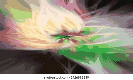 Colorful abstract background with swirls desktop wallpapers | Tropical exotic twisted into a spiral desktop wallpaper | Multicolor spiral with swirls desktop wallpaper | Abstract rainbow fractal wavy