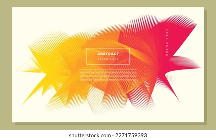 Colorful abstract background template copy space for poster, banner, brochure, card, landing page, leaflet, pamphlet, or booklet cover