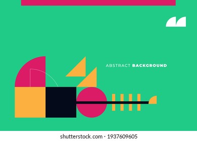 Colorful abstract background template design for social media story banner