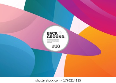 Colorful abstract background template with pastel colors and dummy text for Web Design, Background, Landing page, Print Materials, Flyers, Business cards, Posters, Banners, and more.