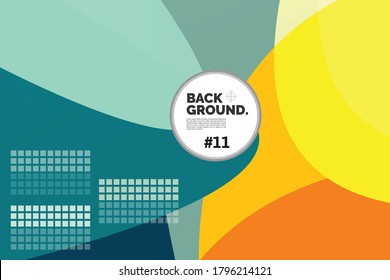 Colorful abstract background template with pastel colors and dummy text for Web Design, Background, Landing page, Print Materials, Flyers, Business cards, Posters, Banners, and more.