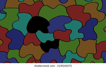Colorful Abstract Background Template for Web Design, Landing page, and Print Material.