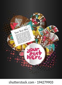 Colorful Abstract Background for Text