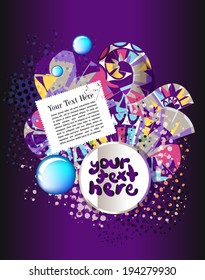 Colorful Abstract Background for Text