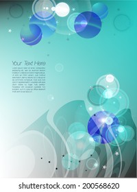 Colorful Abstract Background for Text