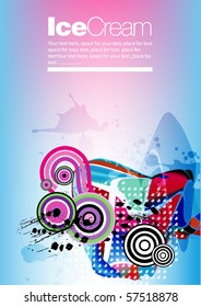 colorful abstract background for text