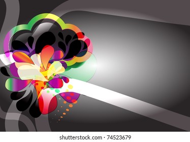 colorful abstract background for text