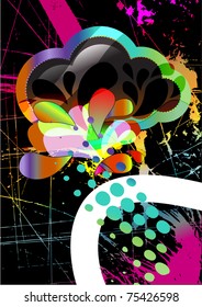 colorful abstract background for text