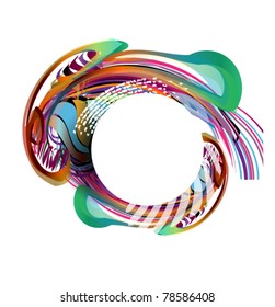 colorful abstract background for text