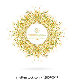 Colorful abstract background textures. Vector.