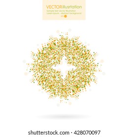 Colorful abstract background textures. Vector.