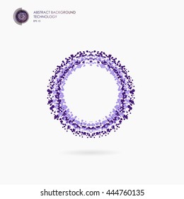 Colorful abstract background textures. Vector.