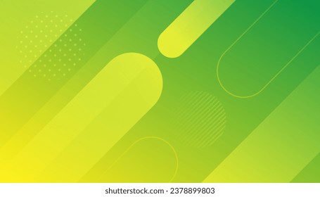 Fondo colorido y abstracto. Composición de formas de degradado de moda. ideal para página de inicio, web, medios sociales, banner, tarjeta, encabezado, anuncio