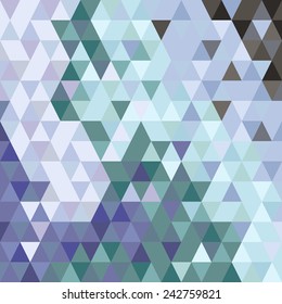 Colorful Abstract Background with triangle pattern