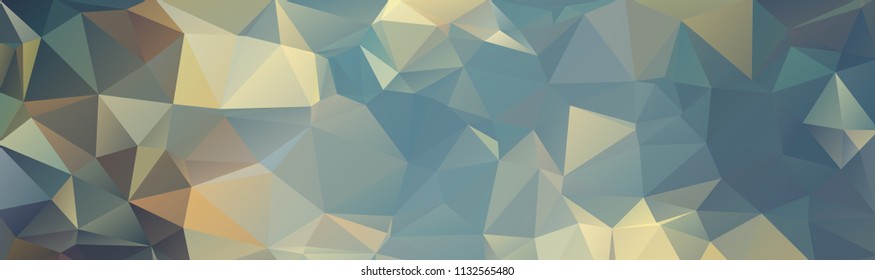 Colorful abstract background from triangles, green and yellow gradient color. Military background. Paintball