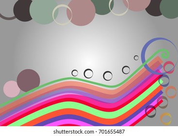 Colorful abstract for background usage