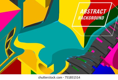 colorful Abstract background. Use for modern design, cover, template, decorated, brochure, flyer.