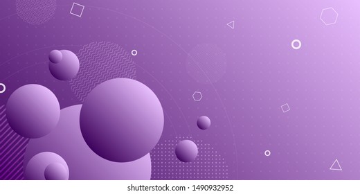 Colorful abstract background using minimal geometry as an element.