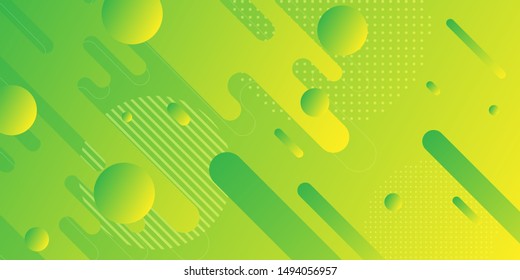 Colorful abstract background using minimal geometry as an element.