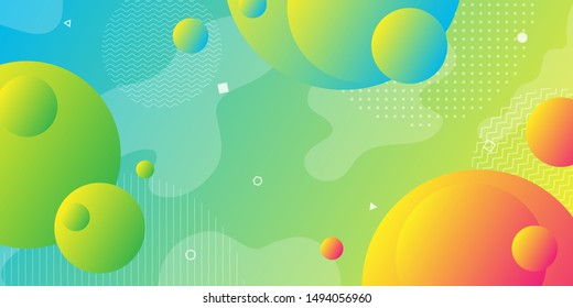 Farbiger abstrakter Hintergrund mit minimaler Geometrie als Element.