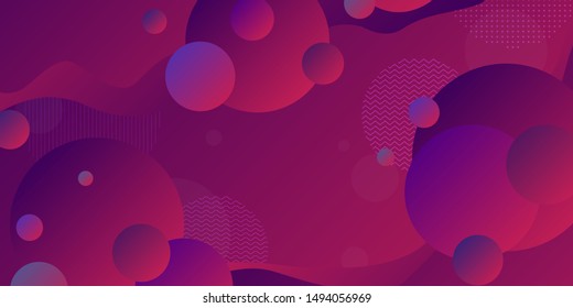 Colorful abstract background using minimal geometry as an element.