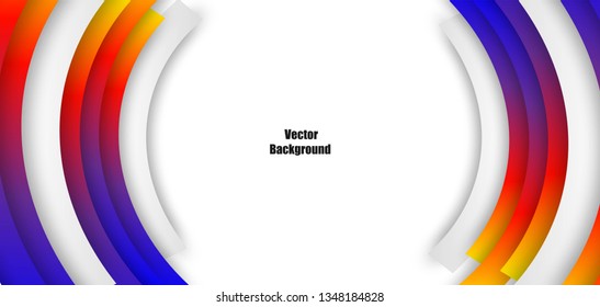 Colorful abstract background vector. 